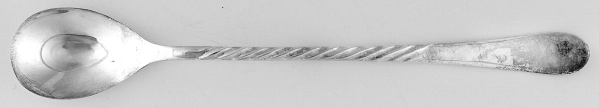 CWV3 (Silverplate) Iced Tea Spoon by Crown Silver Co-1