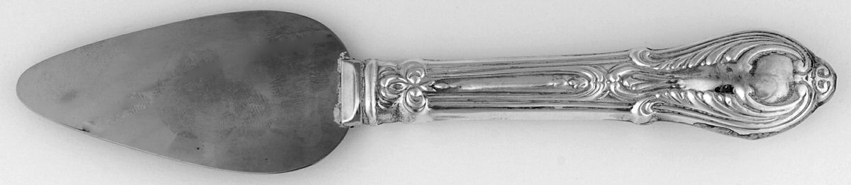 Cwv4 (Sterling) Cheese Server with Stainless Blade by Crown Silver Co-1