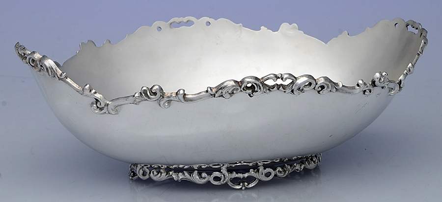 Sterling Hollowware 10" Oval Vegetable by Camusso (Peru)-1