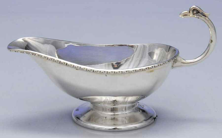 Sterling Hollowware Individual Sauce Bowl by Camusso (Peru)-1