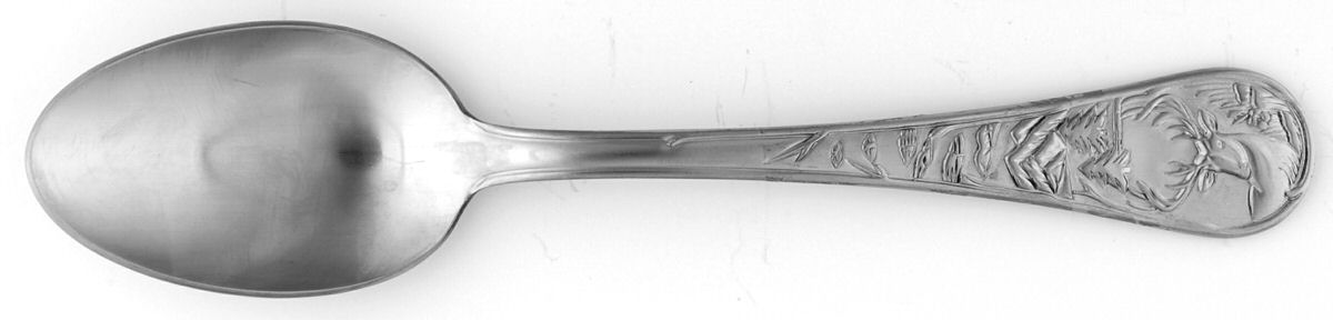 Deer (Stainless) Place/Oval Soup Spoon by Cambridge Silver-1