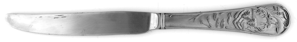 Deer (Stainless) New French Solid Knife by Cambridge Silver-1