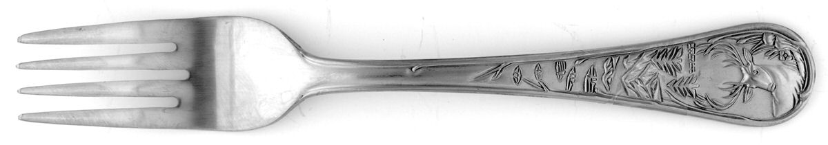 Deer (Stainless) Individual Salad Fork by Cambridge Silver-1