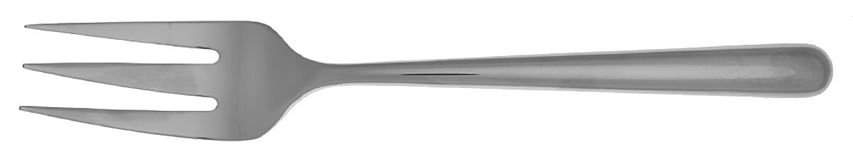 Charlotte (Stainless) Medium Solid Cold Meat Serving Fork by Cambridge Silver-1