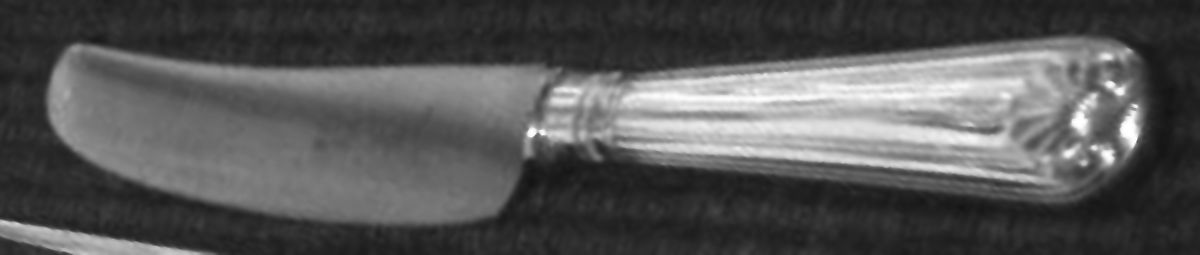 Fiddle Thread & Shell (Silverplate) New French Hollow Knife by Cooper Bros & Sons-1