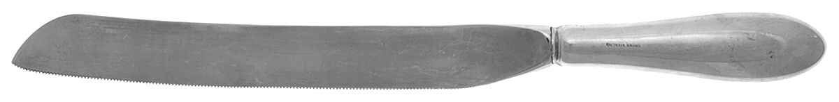 Sterling Flatware Cake Knife with Stainless Blade by Crown Silver Co-1