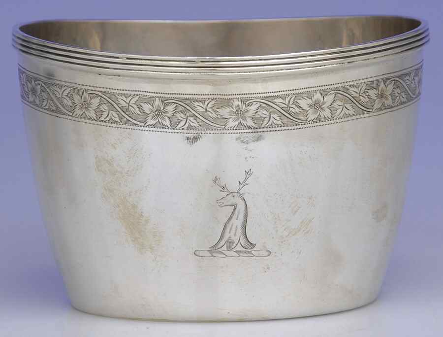 C3B1 (Sterling, Hollowware) Waste Bowl by Crichton Bros.-1