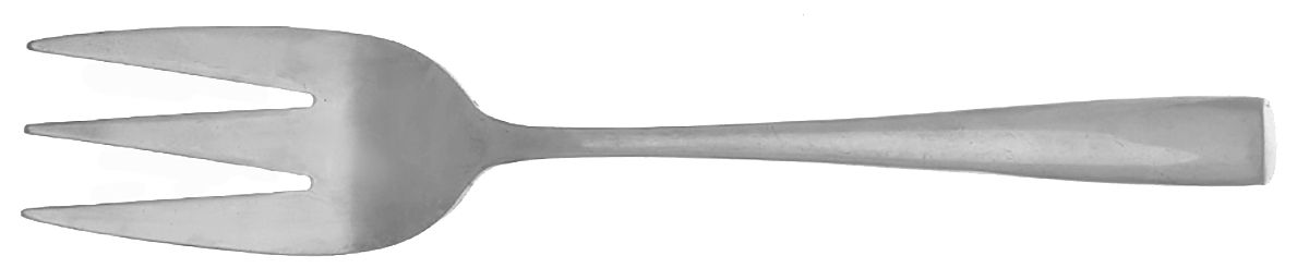 Rachel (Stainless) Large Solid Cold Meat Serving Fork by Cambridge Silver-1