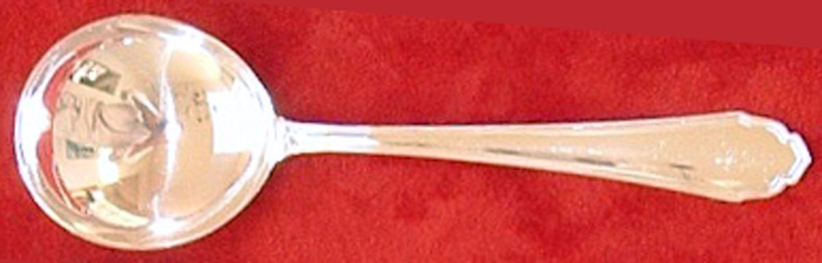 Chippendale (Sterling) Round Bowl Soup Spoon (Cream Soup) by Camusso (Peru)-1