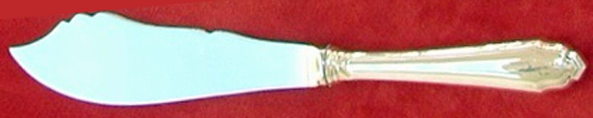 Chippendale (Sterling) Individual Solid Fish Knife by Camusso (Peru)-1