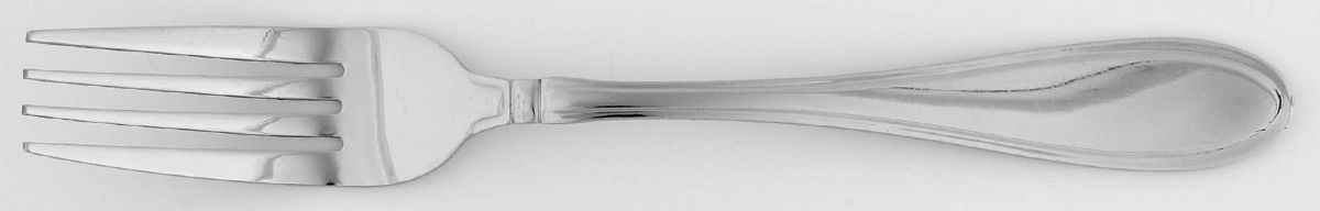 Evanston Sand (Stainless, Outlined Ridge Back) Fork by Cambridge Silver-1