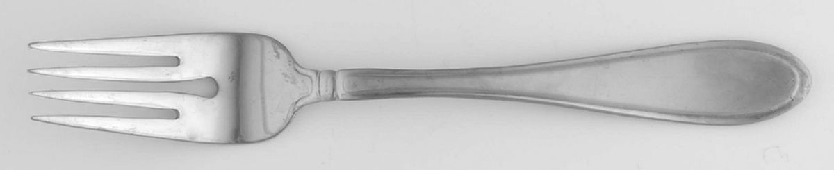 Evanston Sand (Stainless, Outlined Ridge Back) Individual Salad Fork by Cambridge Silver-1