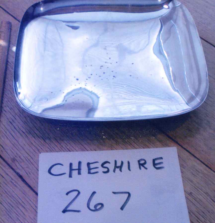 267 (Silverplate, Hollowware) Square Silverplate Tray by Cheshire Silver-1