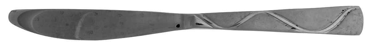 Boa Frost (Stainless) Modern Solid Knife by Cambridge Silver-1