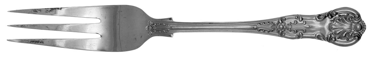 Queens (Sterling) Solid Serving Fork by CJ Vander-1