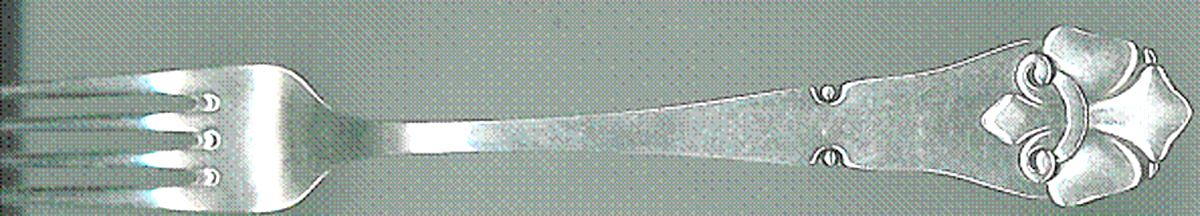 COH29 (Silverplate) Individual Salad Fork by Cohr-1