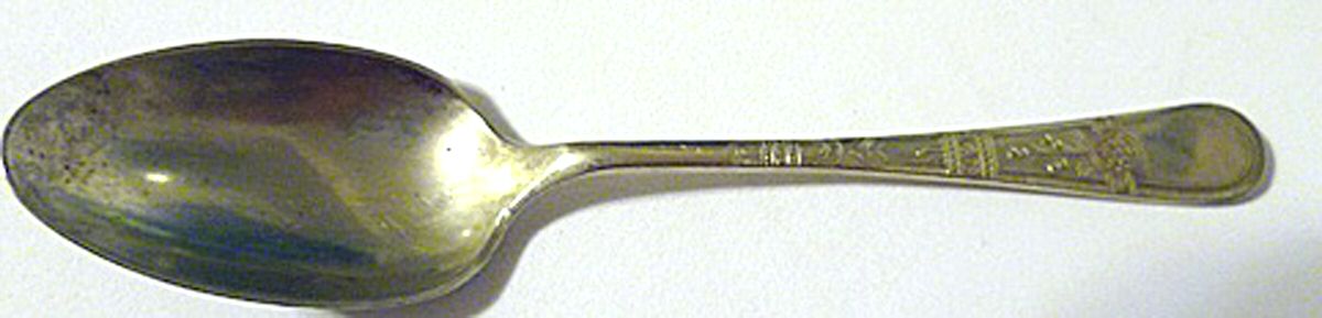 CWV5 (Silverplate) Five O'Clock Teaspoon by Crown Silver Co-1