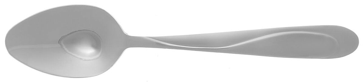 Ella Frost (Stainless) Place/Oval Soup Spoon by Cuisinart Flatware-1