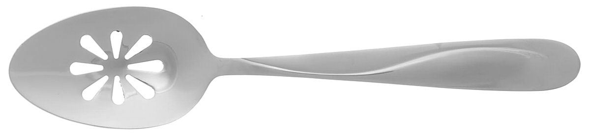 Ella Frost (Stainless) Pierced Tablespoon (Serving Spoon) by Cuisinart Flatware-1