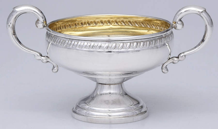 512 (Sterling, Hollowware) Weighted Mini Open Sugar by Crown Silver Co-1