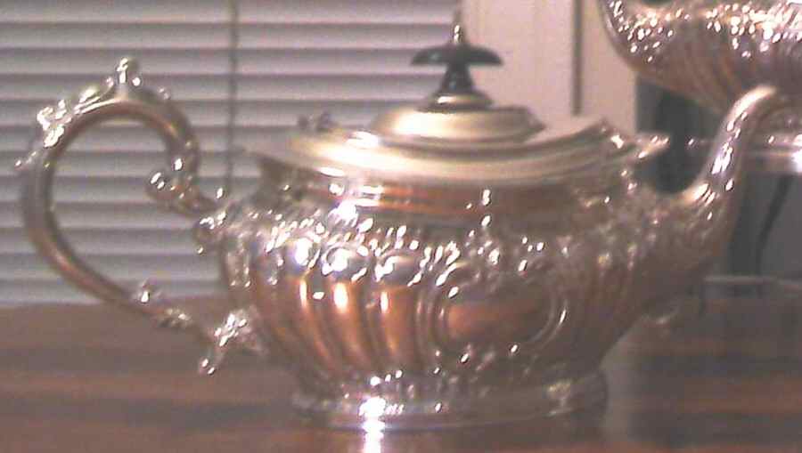 02019 (Silverplate, Hollowware) Teapot by Cheltenham & Co Ltd-1