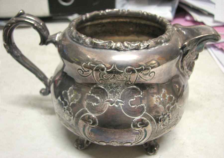 1728 (Silverplate, Hollowware) Creamer by Cooper Bros & Sons-1