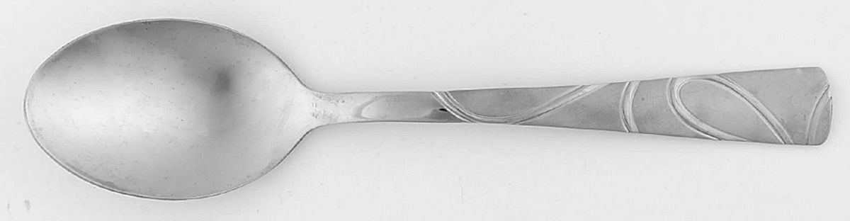 Sasha Sand (Stainless) Tablespoon (Serving Spoon) by Cambridge Silver-1