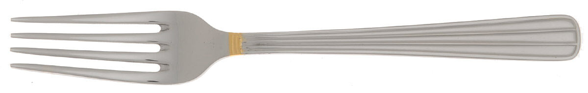 Athena (Stainless, Gold Accents) Individual Salad Fork by Cutipol-1