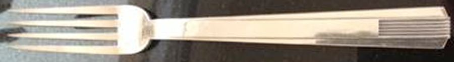 Art Deco (Sterling) Fork by Christofle France-1