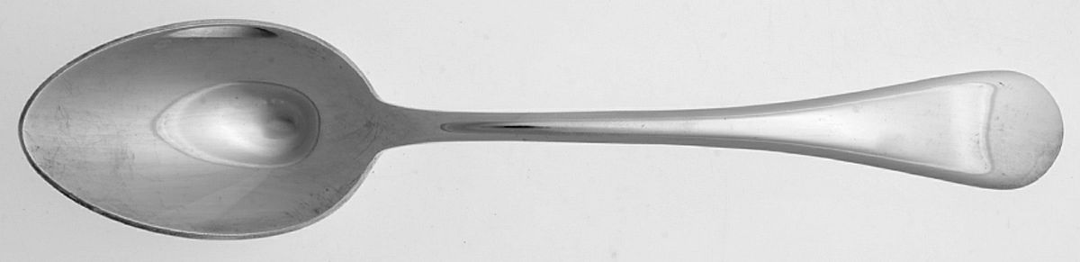 Borromeo (Silverplate) Place/Oval Soup Spoon by Calderoni Flatware-1