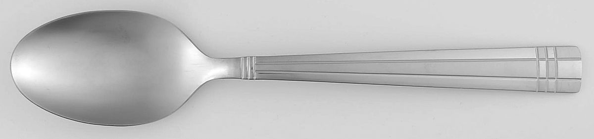 Axis Sand (Stainless) Place/Oval Soup Spoon by Cambridge Silver-1