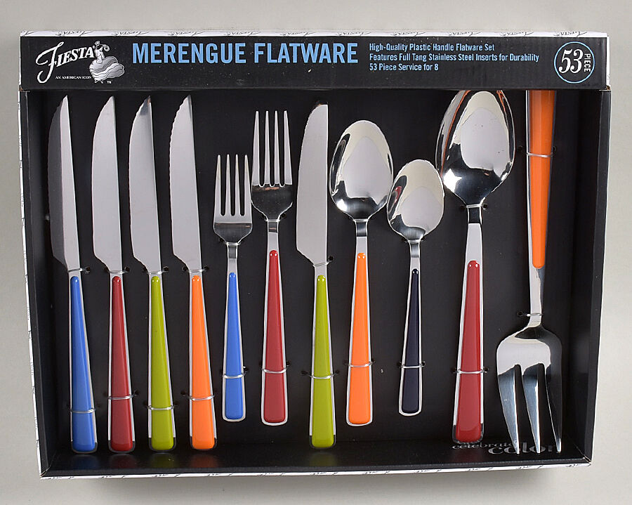 Fiesta-Merengue (Stainless) 53 Piece Set by Cambridge Silver-1