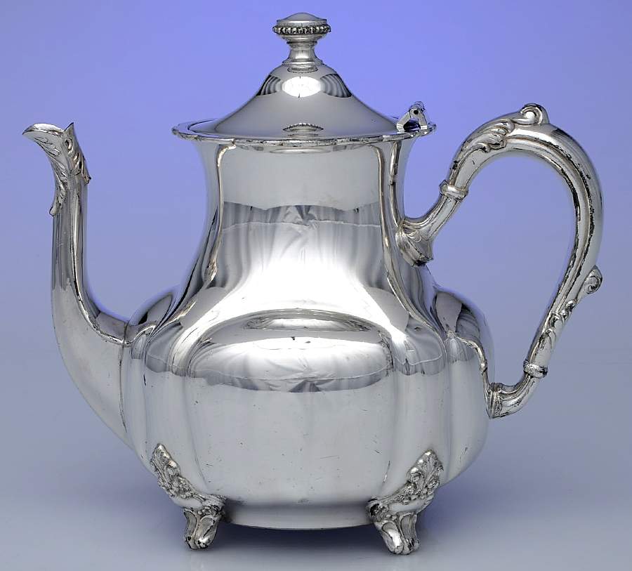 5247 (Silverplate, Hollowware) Teapot by Crown Silver Co-1