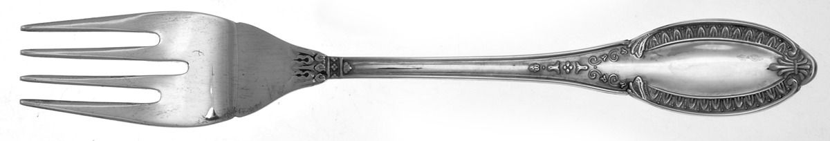 Impero (Sterling) Individual Salad Fork by Calegaro Silver-1