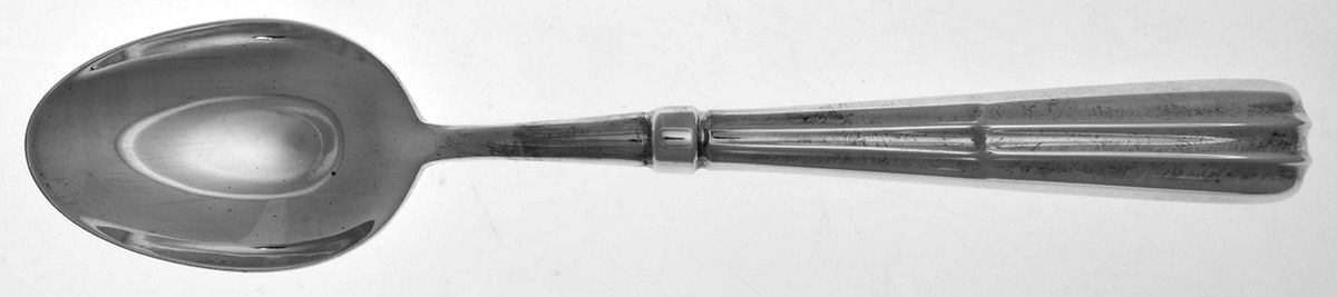 Monte Napleone (Sterling) Dessert/Oval Soup Spoon by Calegaro Silver-1