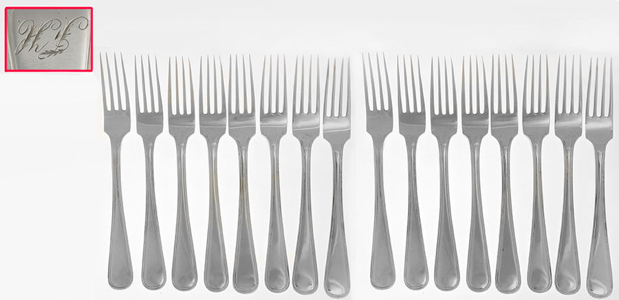 CJB1  Fork - Set of 16 by C.J. Begeer-1