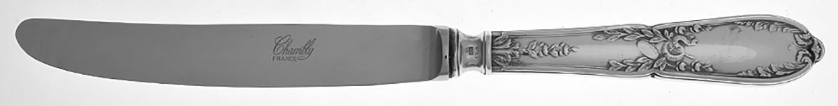 Marie Antoinette (Silverplate) Modern Hollow Knife by Chambly-1