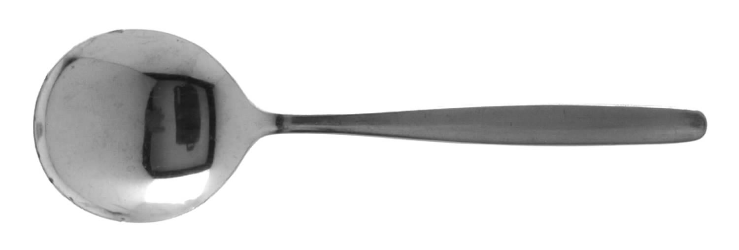 Form (Stainless) Round Bowl Soup Spoon (Cream Soup) by Delco-1