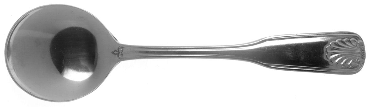 Laguna (Stainless) Round Bowl Soup Spoon (Cream Soup) by Delco-1