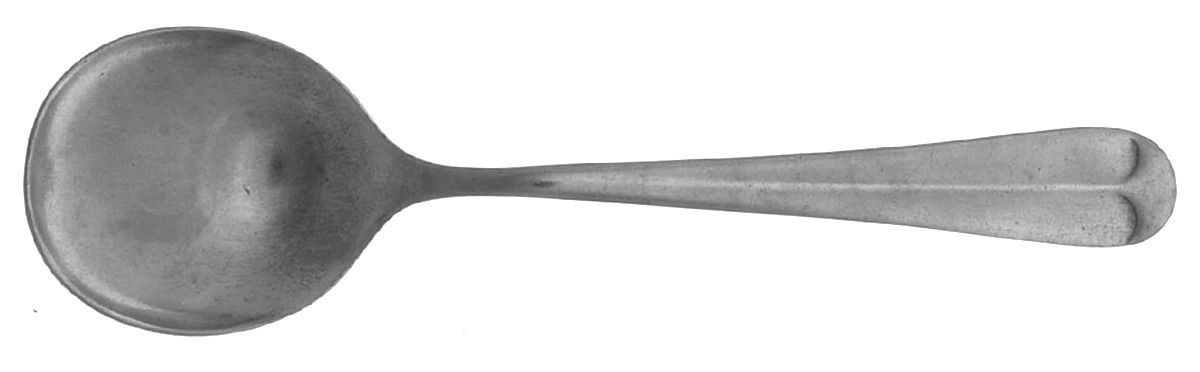 Old English (Stainless) Round Bowl Soup Spoon (Cream Soup) by Delco-1