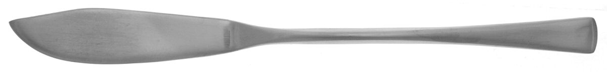 Guernica (Stainless, Satin) Individual Solid Fish Knife by Dalia-1