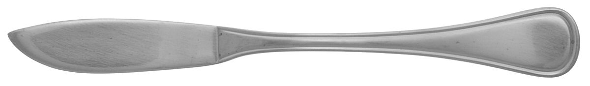 London-Londres (Stainless, Satin) Individual Solid Fish Knife by Dalia-1