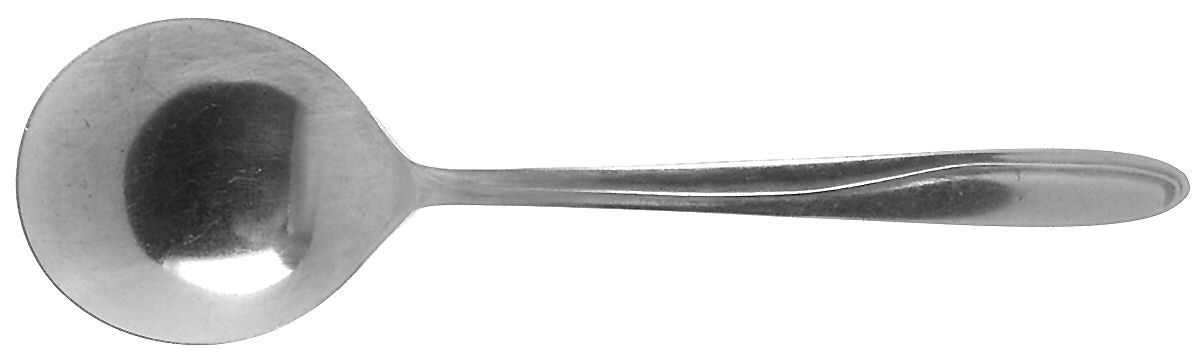 DON2 (STAINLESS) Round Bowl Soup Spoon (Cream Soup) by Edward Don-1