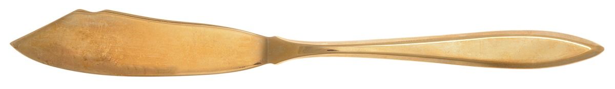 Regal (Dirilyte, Possible Clover Backstamp) Individual Solid Fish Knife by Dirilyte-Dirigold-1