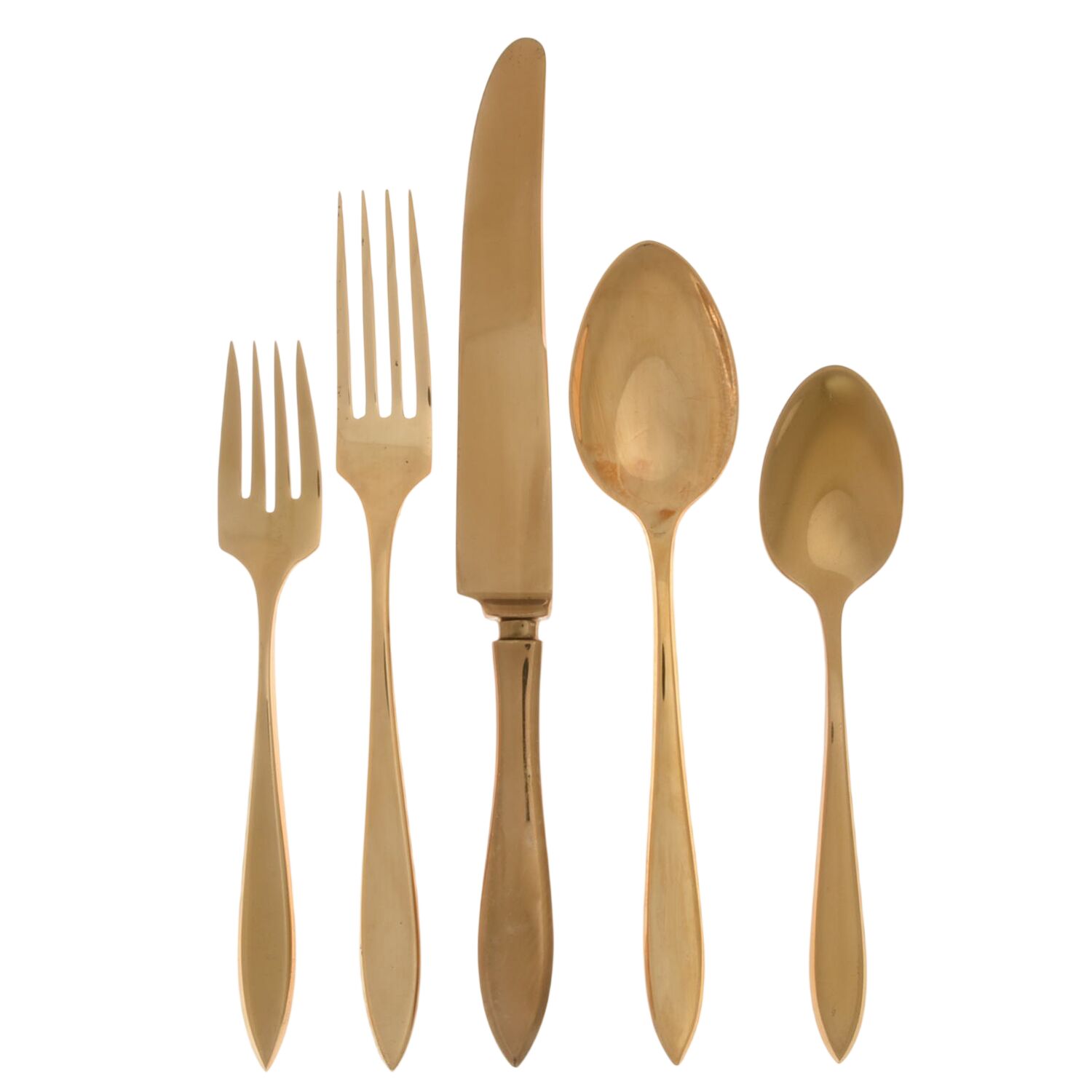 Regal (Dirilyte, Possible Clover Backstamp) 40  Piece Estate Set by Dirilyte-Dirigold-1