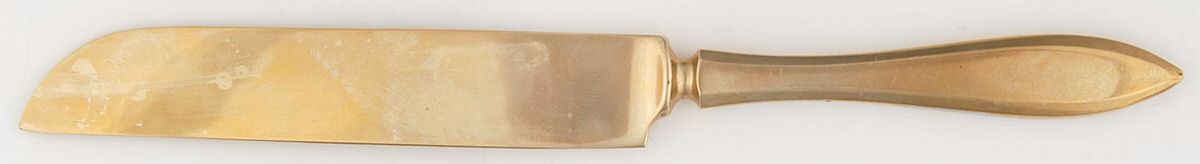 Regal (Dirilyte, Possible Clover Backstamp) Cake Server, Solid Piece by Dirilyte-Dirigold-1