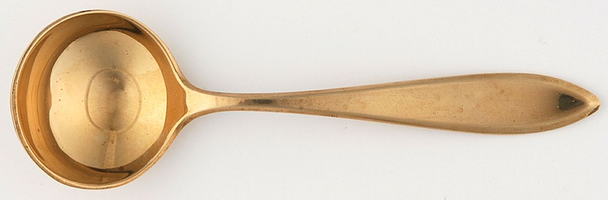 Regal (Dirilyte, Possible Clover Backstamp) Round Bowl Soup Spoon (Bouillon) by Dirilyte-Dirigold-1