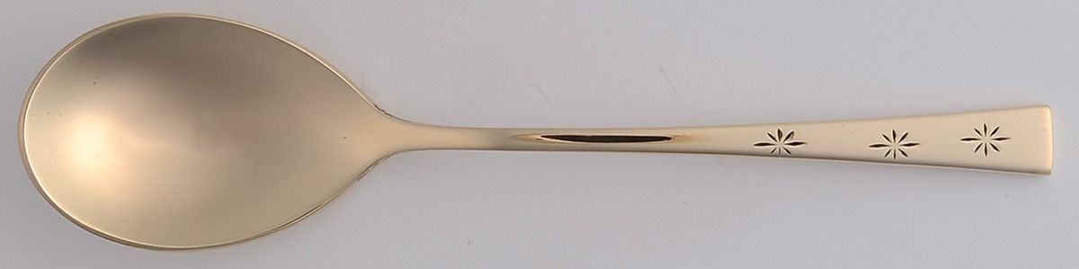 Tropical Star (Dirigold) Goldware Sugar Spoon by Dirilyte-Dirigold-1