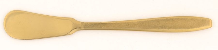 Tuscany (Dirigold) Goldware Flat Handle Butter Spreader by Dirilyte-Dirigold-1