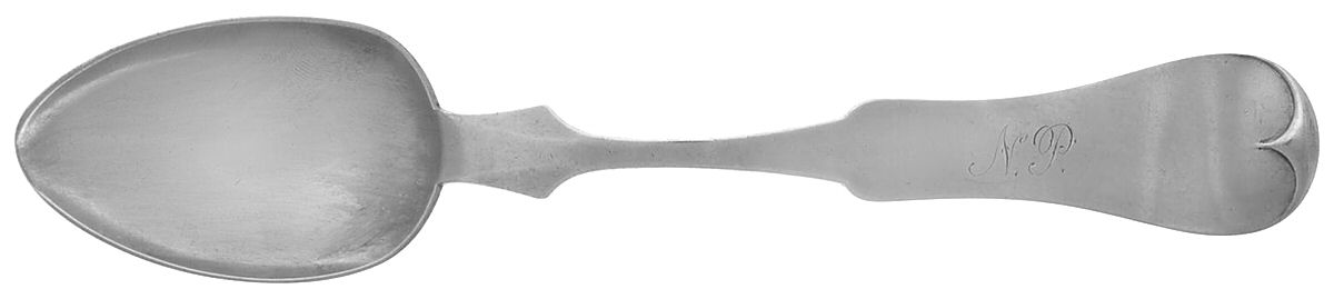 Tipped (Sterling, 1885) Tablespoon (Serving Spoon) by Duhme Co-1